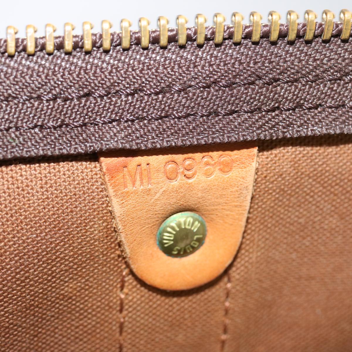 LOUIS VUITTON Monogram Keepall 60 Boston Bag M41422 LV 70219