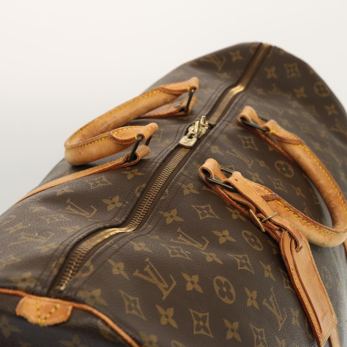 LOUIS VUITTON Monogram Keepall 60 Boston Bag M41422 LV 70219