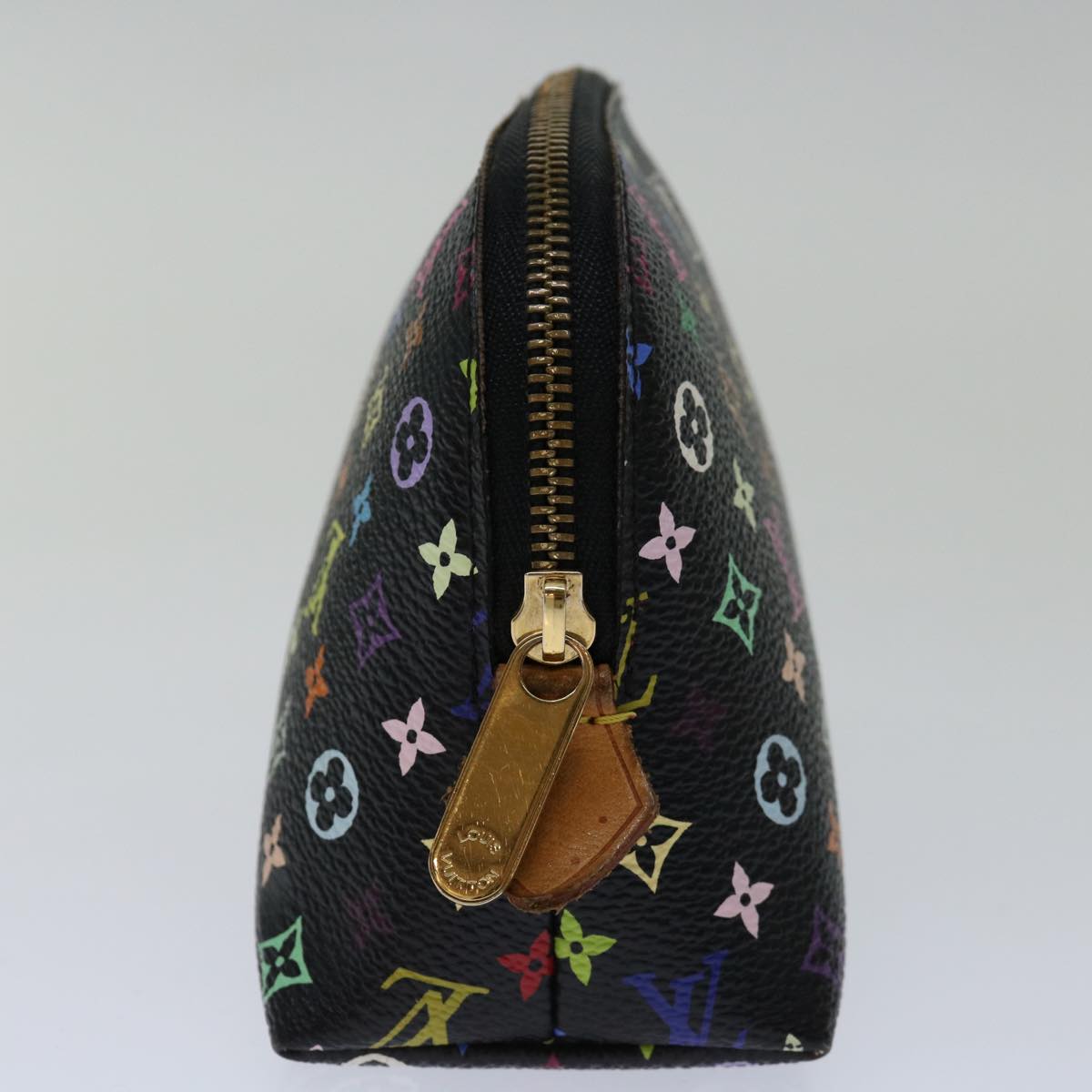 LOUIS VUITTON Monogram Multicolor Pochette Cosmetic Pouch M47355 LV 70222