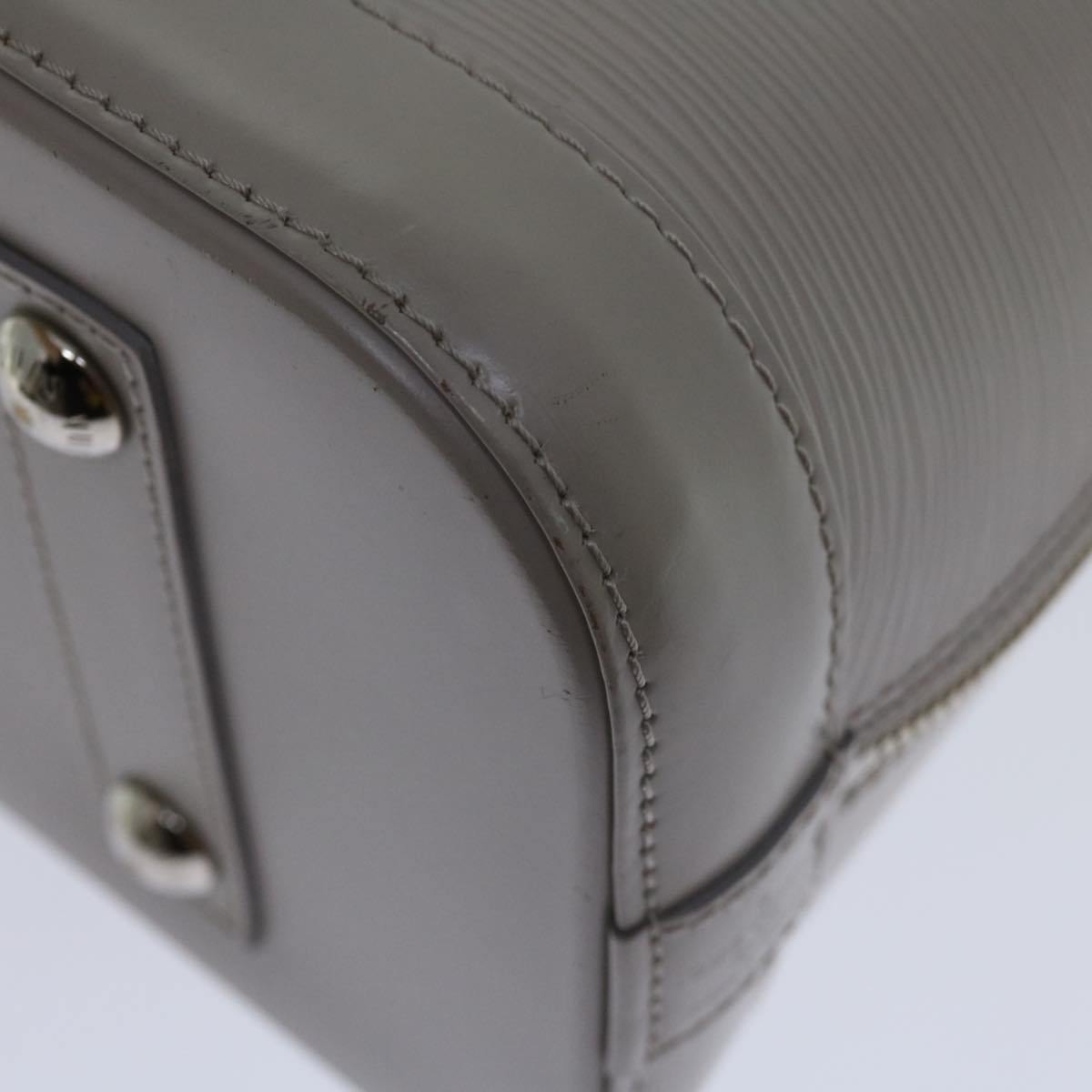 LOUIS VUITTON Epi Alma PM Hand Bag Gre M40621 LV 70265