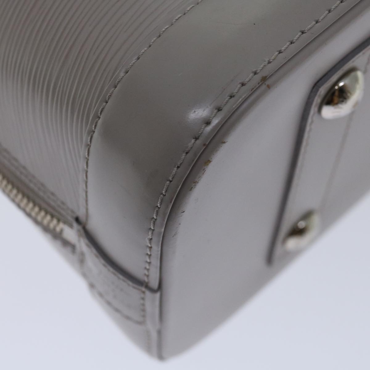 LOUIS VUITTON Epi Alma PM Hand Bag Gre M40621 LV 70265