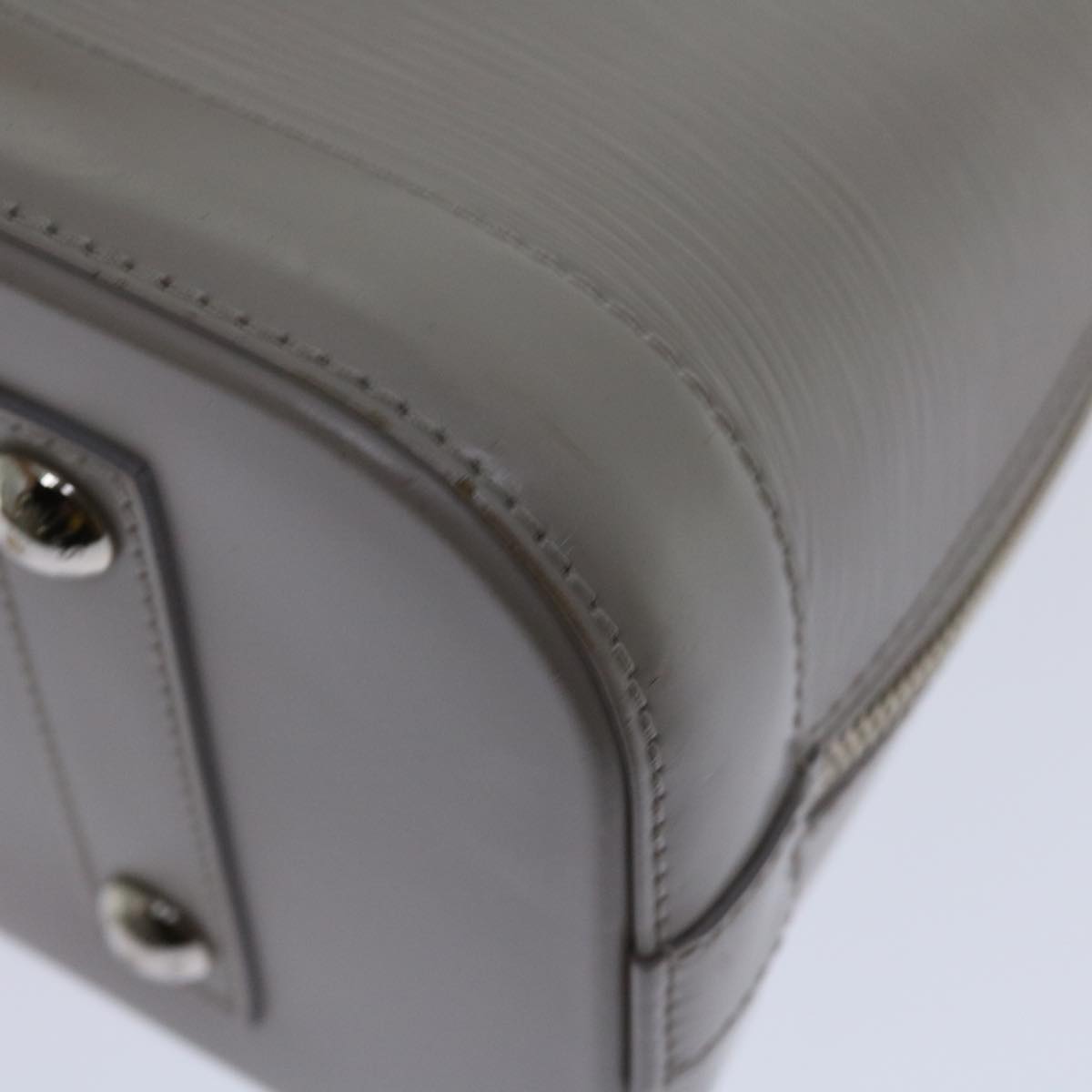 LOUIS VUITTON Epi Alma PM Hand Bag Gre M40621 LV 70265