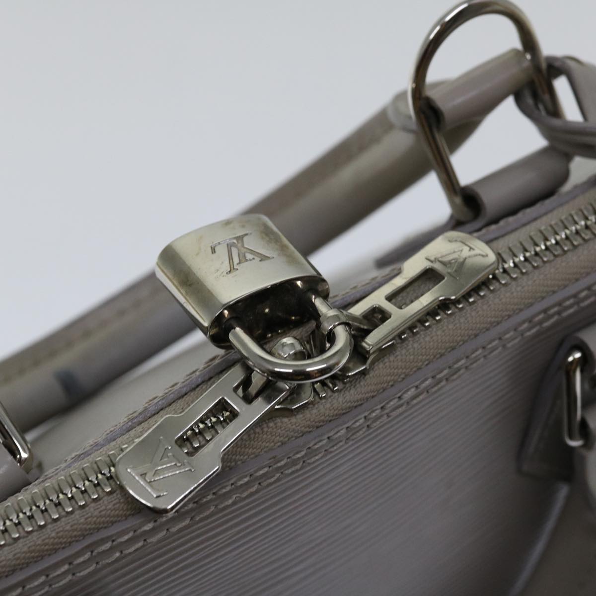 LOUIS VUITTON Epi Alma PM Hand Bag Gre M40621 LV 70265