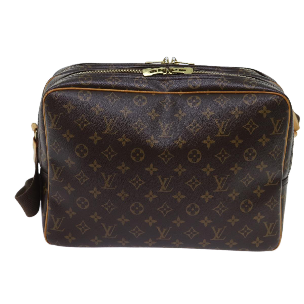 LOUIS VUITTON Monogram Reporter GM Shoulder Bag M45252 LV 70267
