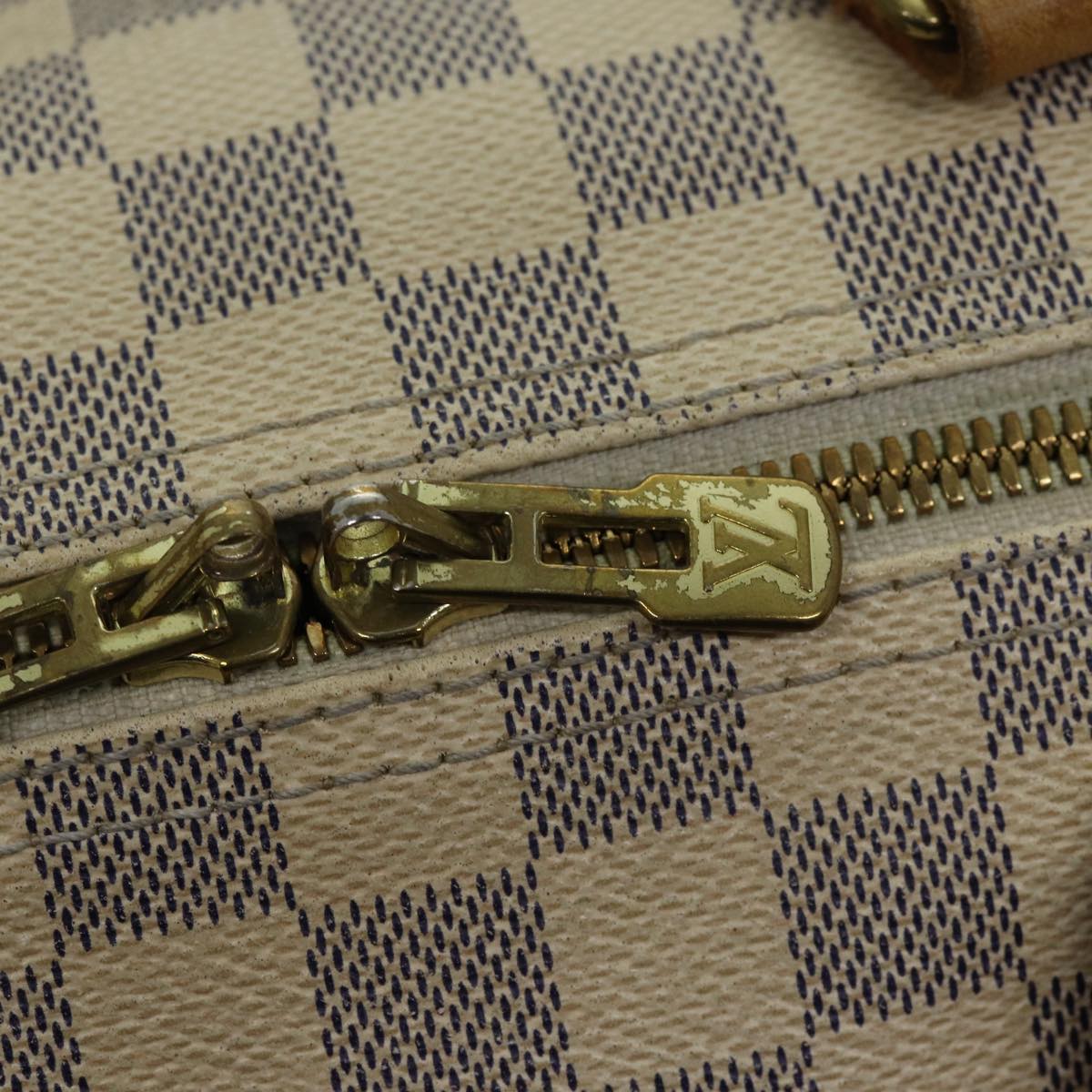 LOUIS VUITTON Damier Azur Speedy Bandouliere 30 2Way Hand Bag N41052 70275