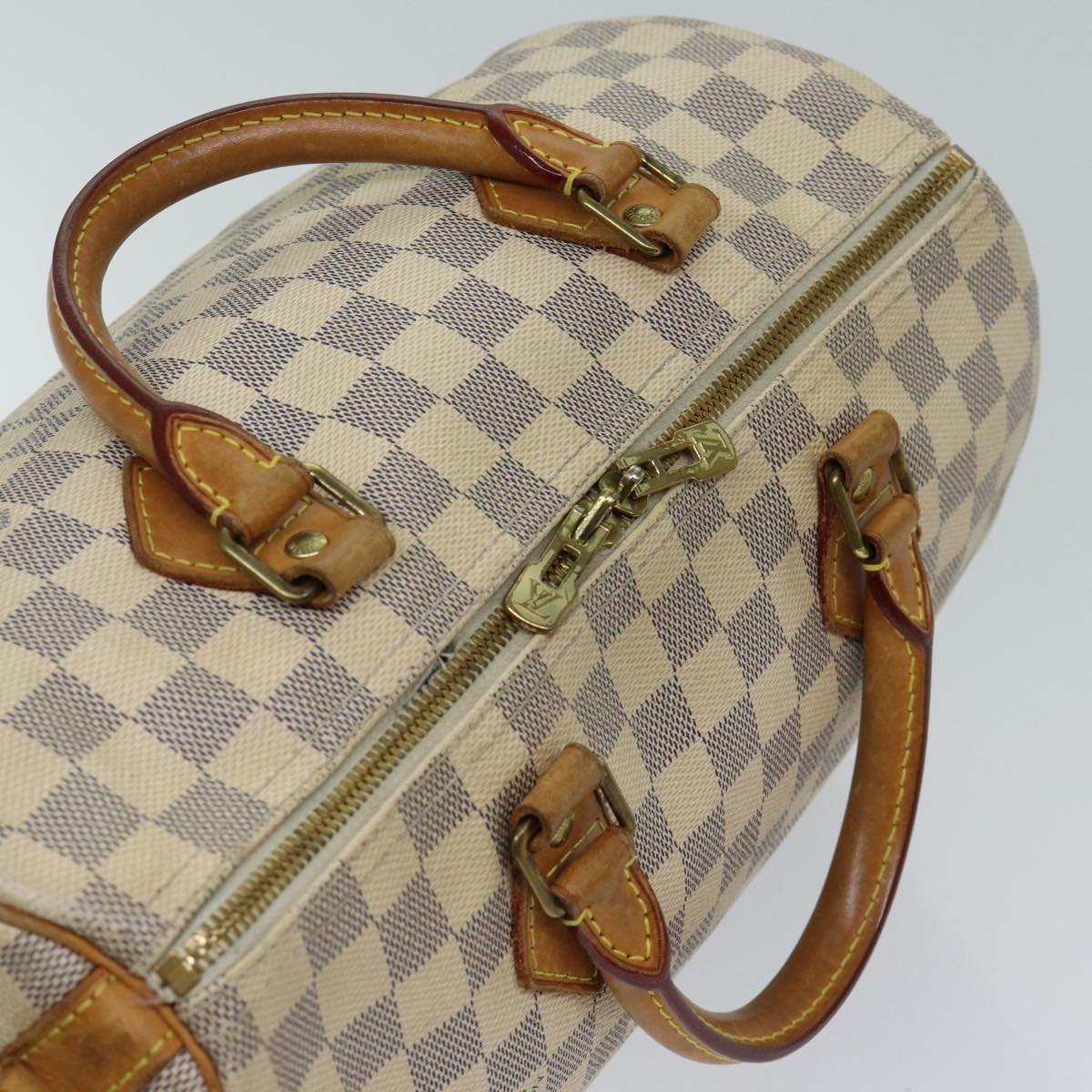 LOUIS VUITTON Damier Azur Speedy Bandouliere 30 2Way Hand Bag N41052 70275