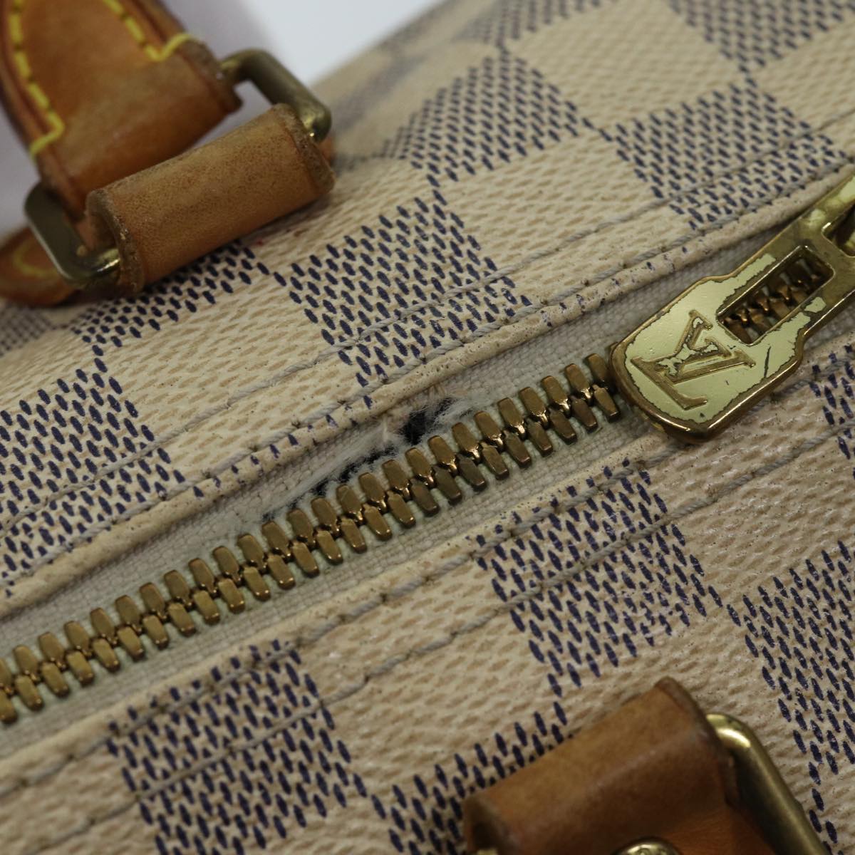 LOUIS VUITTON Damier Azur Speedy Bandouliere 30 2Way Hand Bag N41052 70275