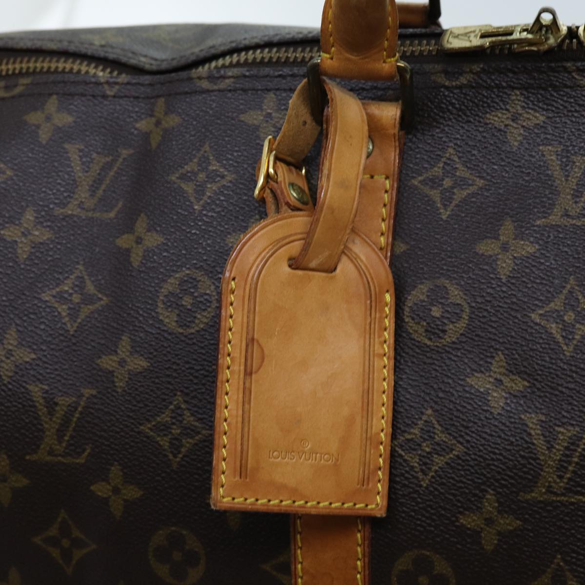 LOUIS VUITTON Monogram Keepall 55 Boston Bag M41424 LV 70281