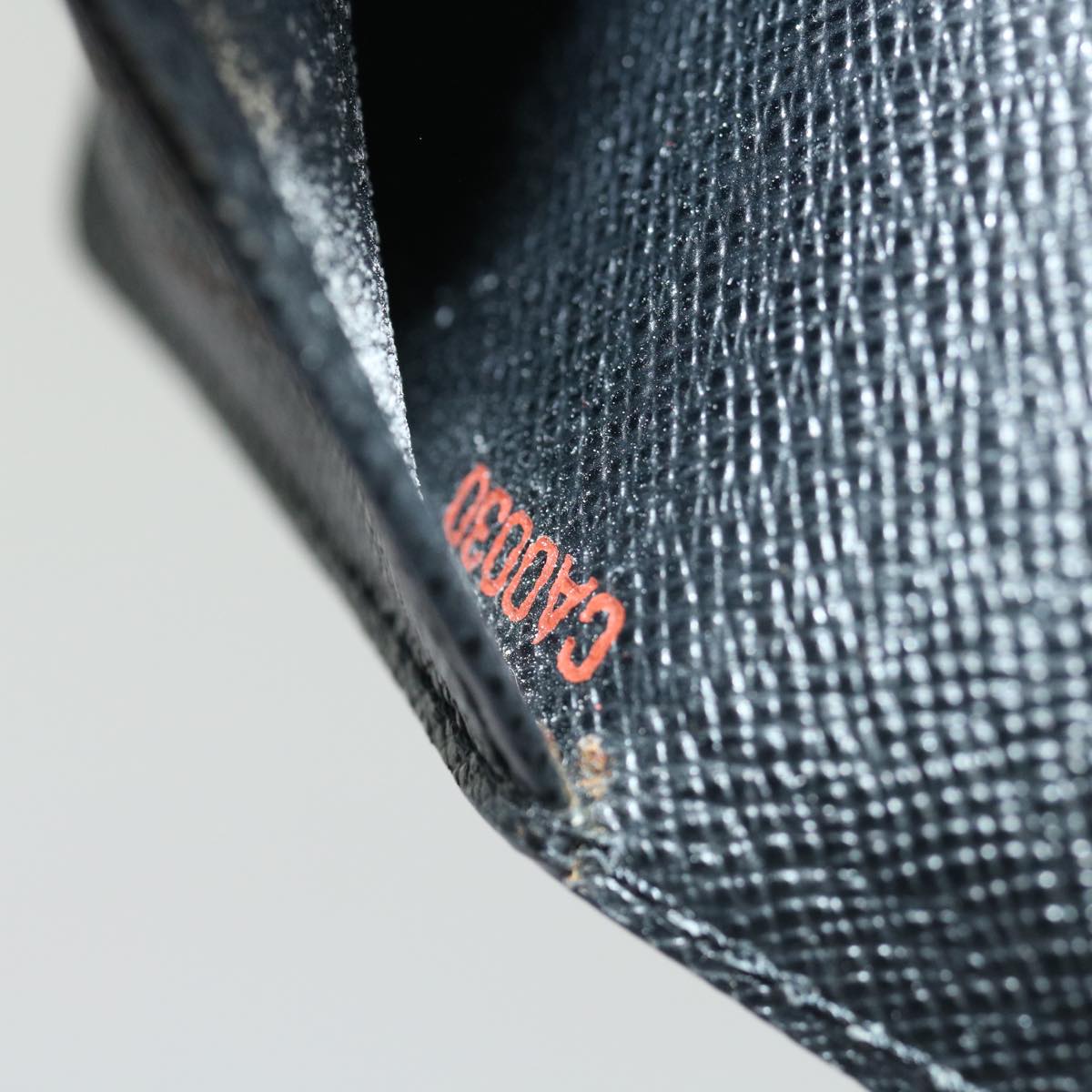 LOUIS VUITTON Epi Agenda PM Day Planner Cover Black R20052 LV 70286