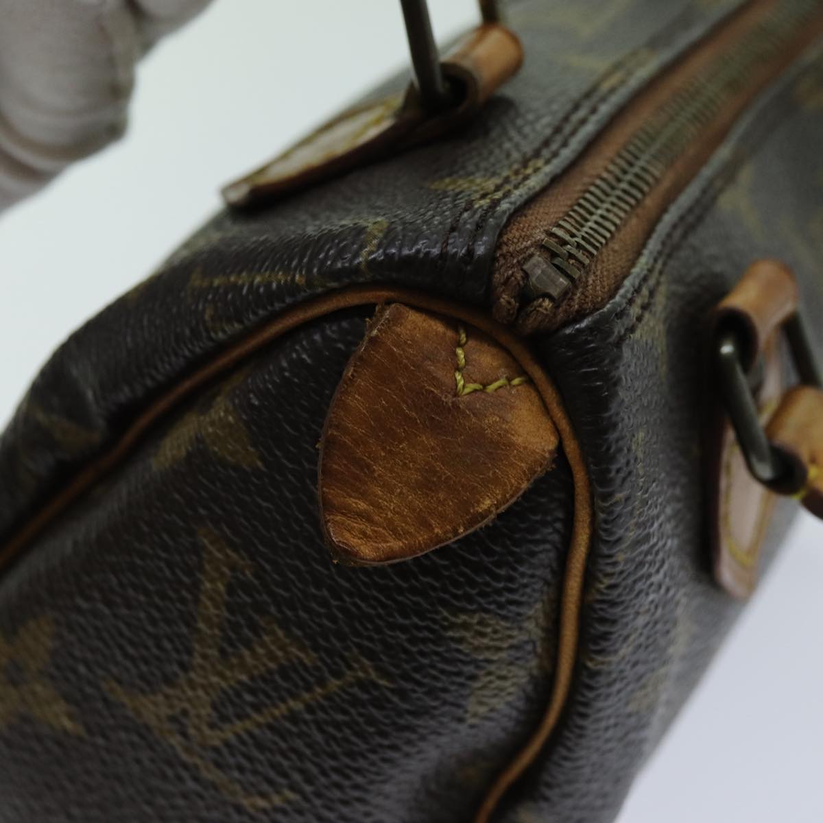 LOUIS VUITTON Monogram Mini Speedy Hand Bag M41534 LV 70295