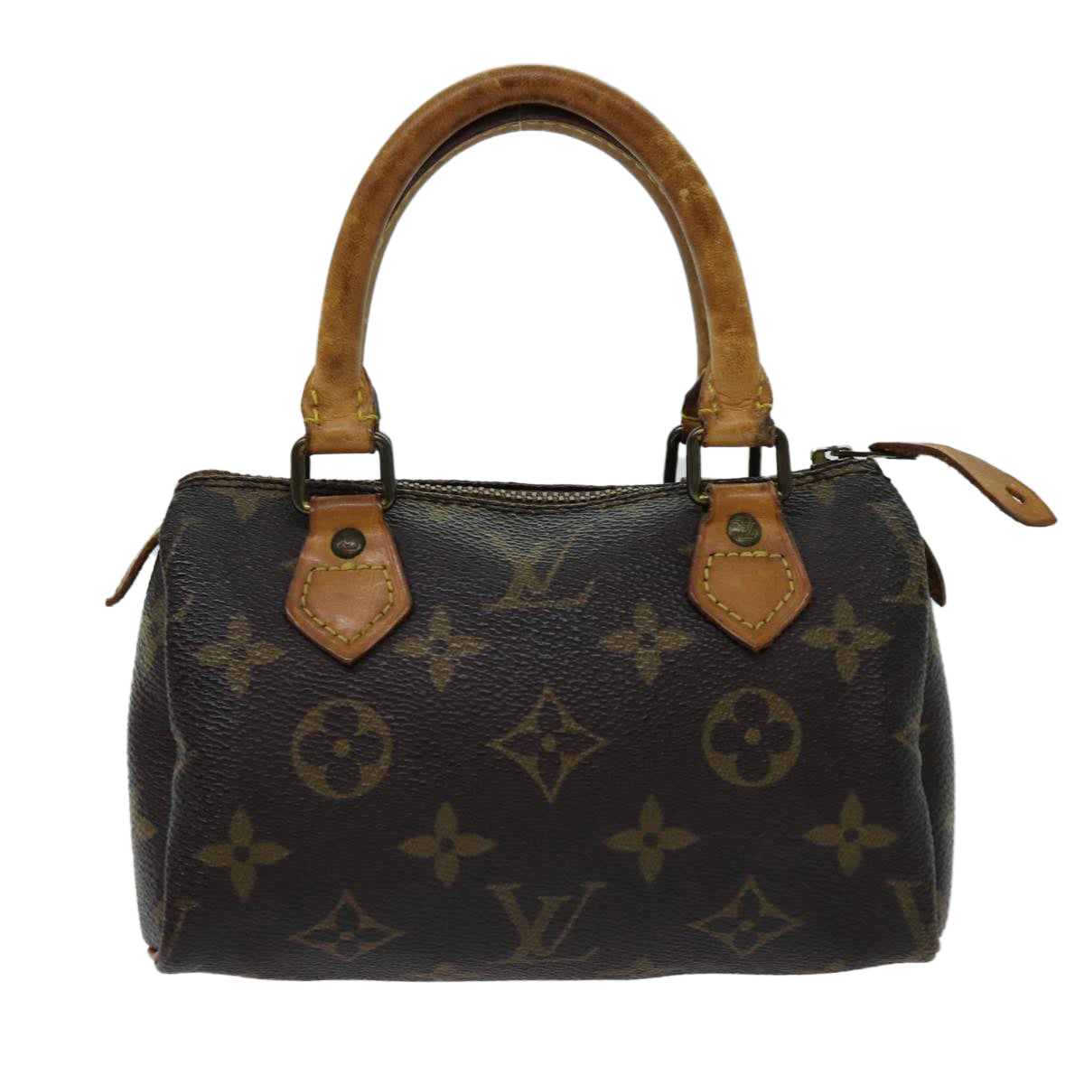 LOUIS VUITTON Monogram Mini Speedy Hand Bag M41534 LV 70295