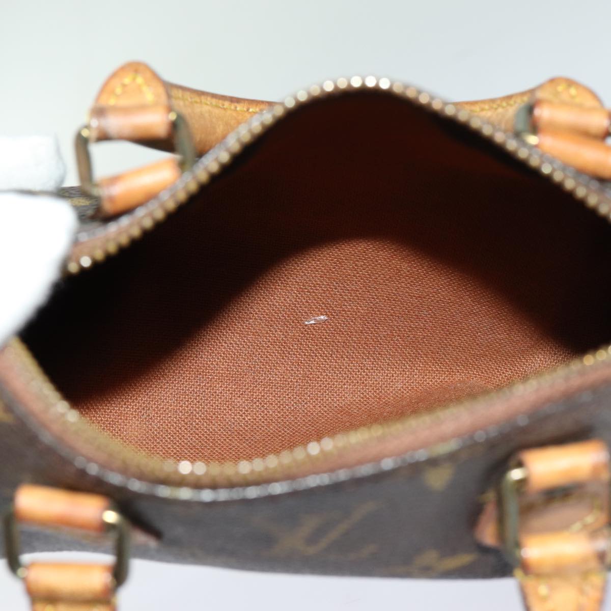 LOUIS VUITTON Monogram Mini Speedy Hand Bag M41534 LV 70295