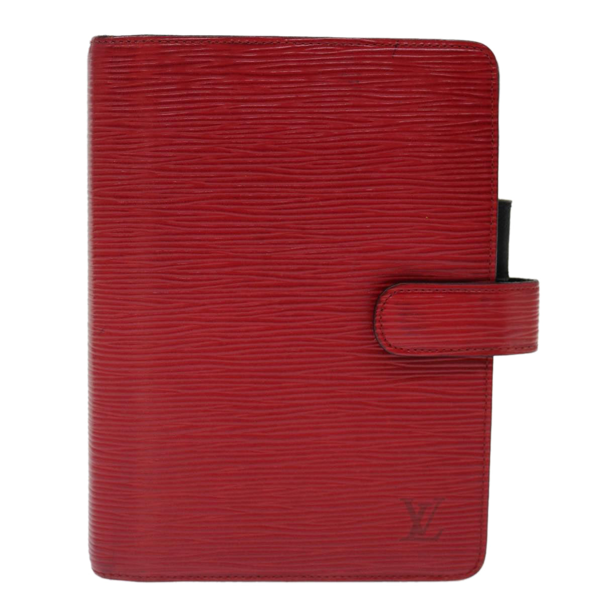 LOUIS VUITTON Epi Agenda MM Day Planner Cover Red R20047 LV 70297