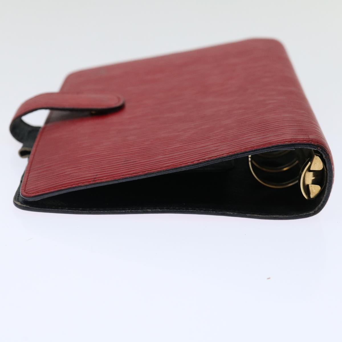 LOUIS VUITTON Epi Agenda MM Day Planner Cover Red R20047 LV 70297
