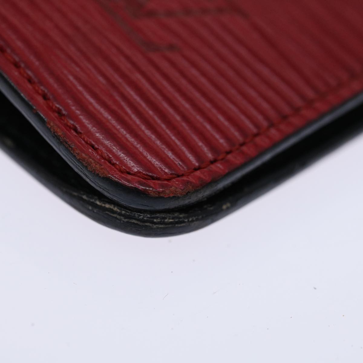 LOUIS VUITTON Epi Agenda MM Day Planner Cover Red R20047 LV 70297