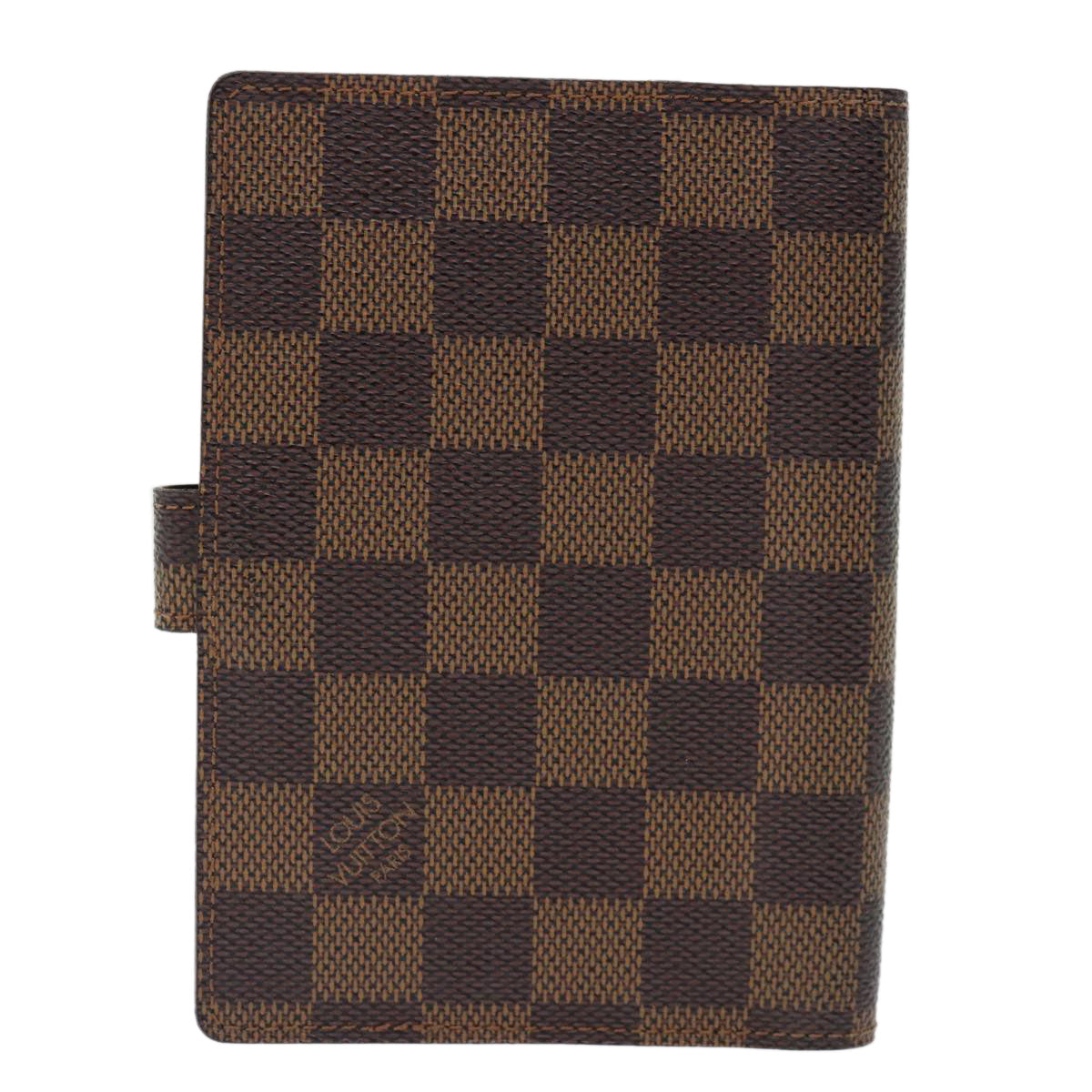 LOUIS VUITTON Damier Ebene Agenda PM Day Planner Cover R20700 LV 70298
