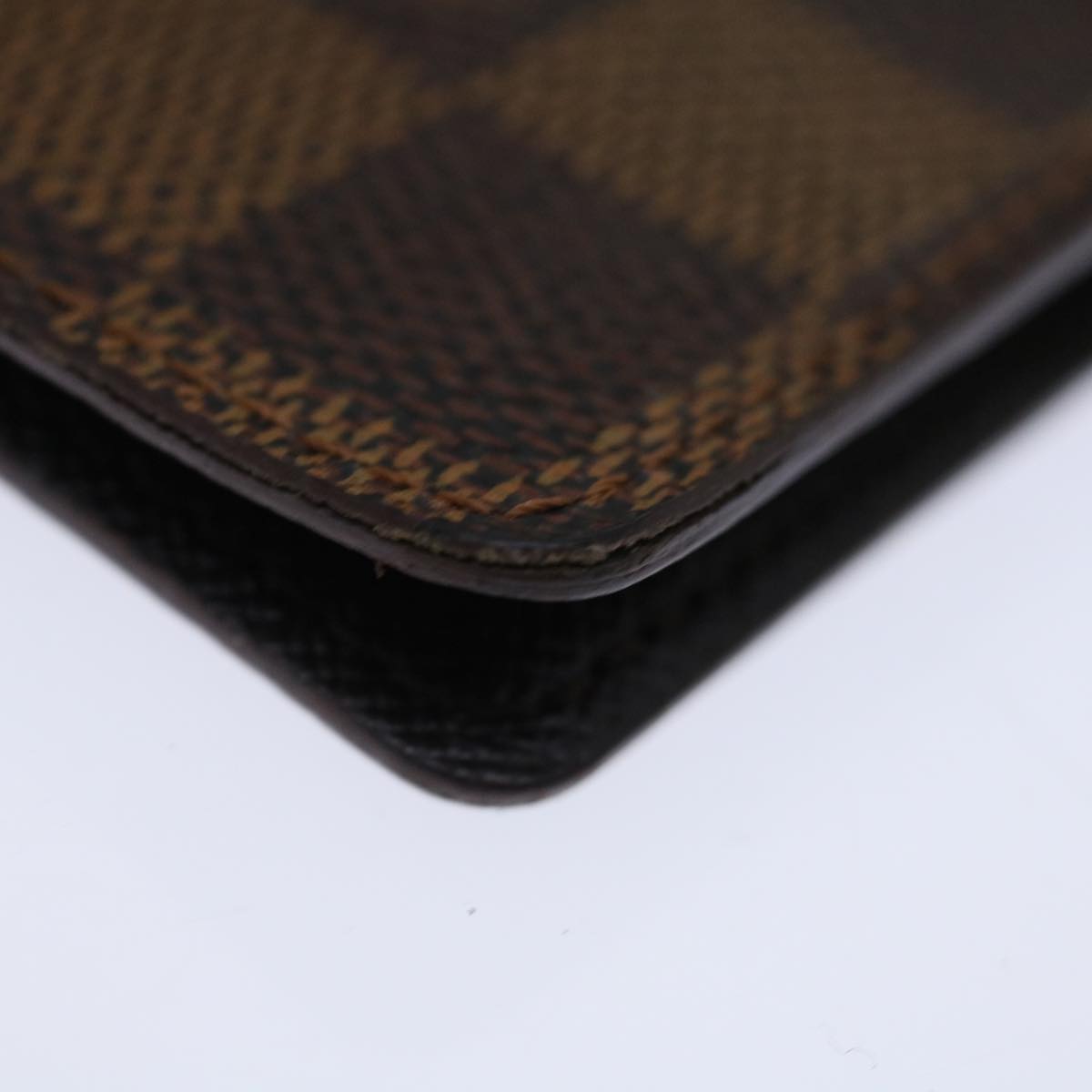 LOUIS VUITTON Damier Ebene Agenda PM Day Planner Cover R20700 LV 70298
