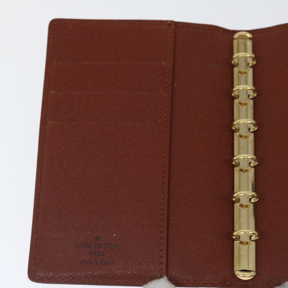LOUIS VUITTON Epi Agenda PM Day Planner Cover Brown R20053 LV 70299