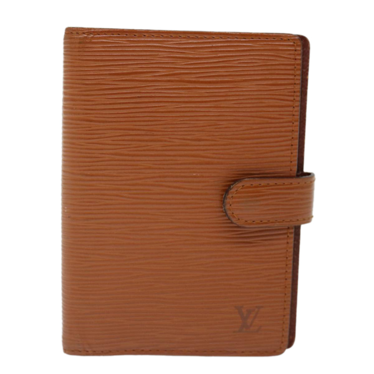 LOUIS VUITTON Epi Agenda PM Day Planner Cover Brown R20053 LV 70299