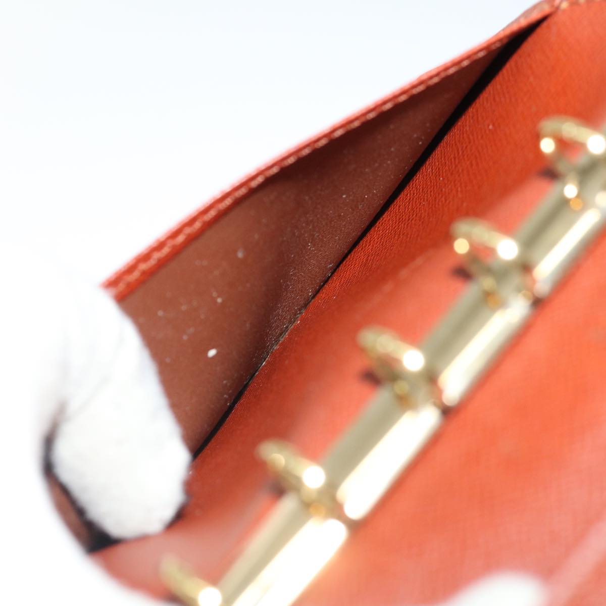 LOUIS VUITTON Epi Agenda PM Day Planner Cover Brown R20053 LV 70299