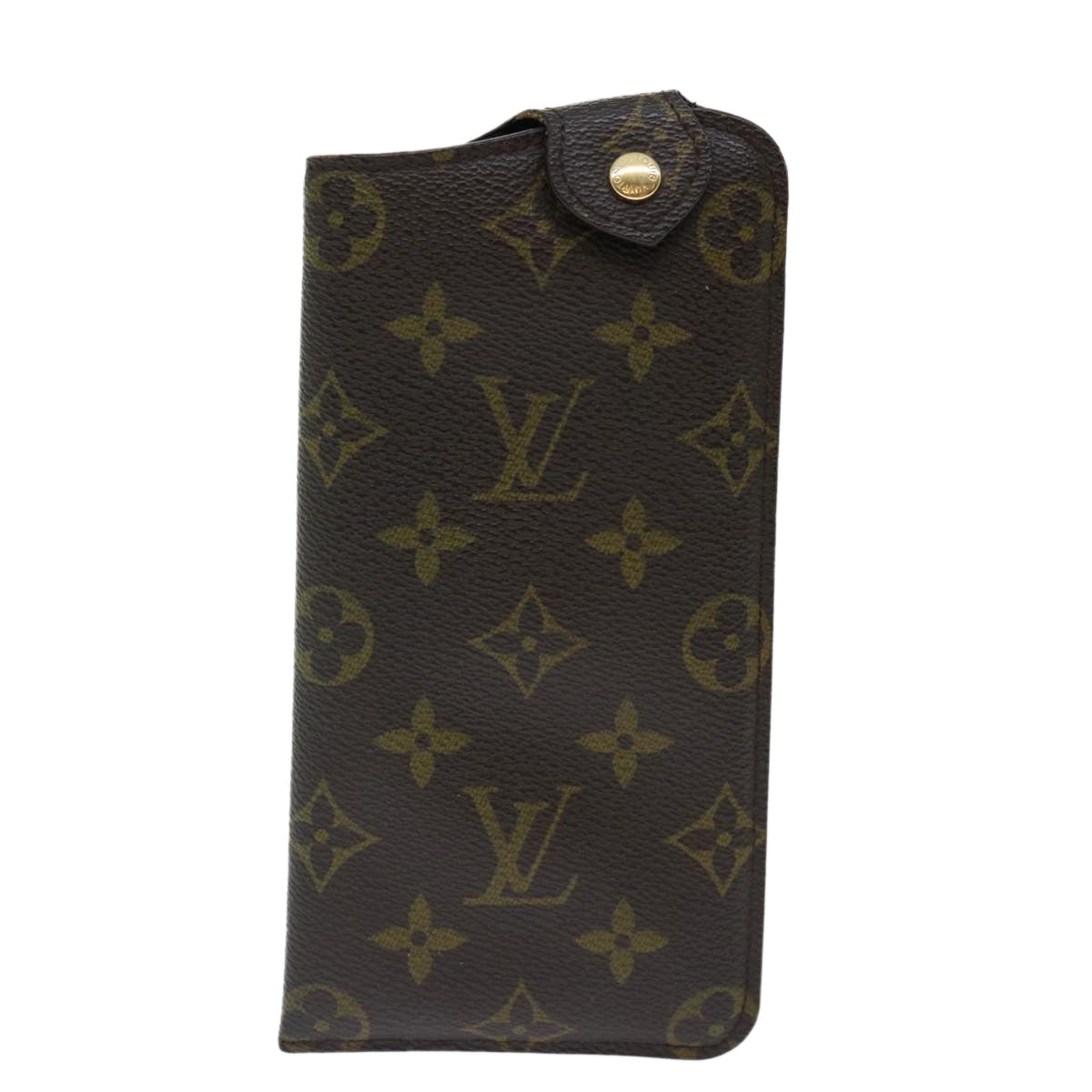LOUIS VUITTON Monogram Etui Lunette MM Glasses Case M66544 LV 70304
