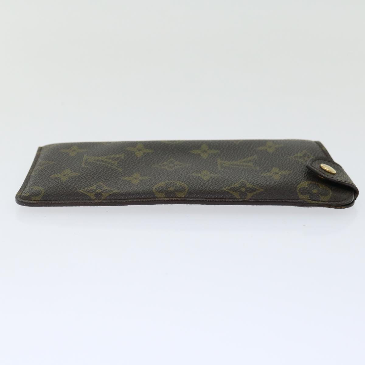 LOUIS VUITTON Monogram Etui Lunette MM Glasses Case M66544 LV 70304