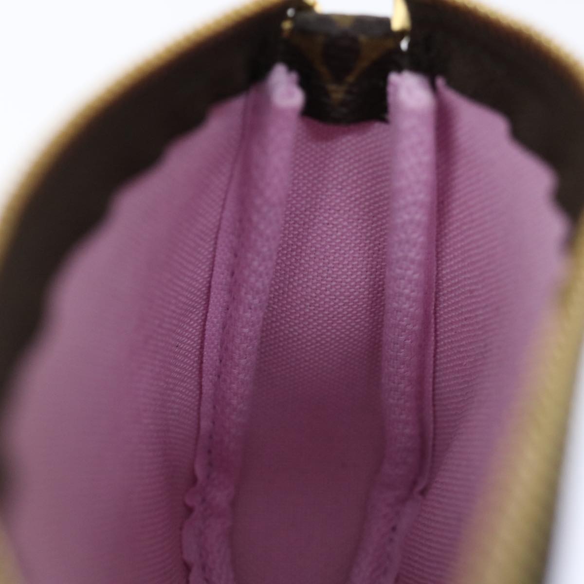 LOUIS VUITTON Monogram Vivienne Mini Pochette Pouch M45905 LV 70308A