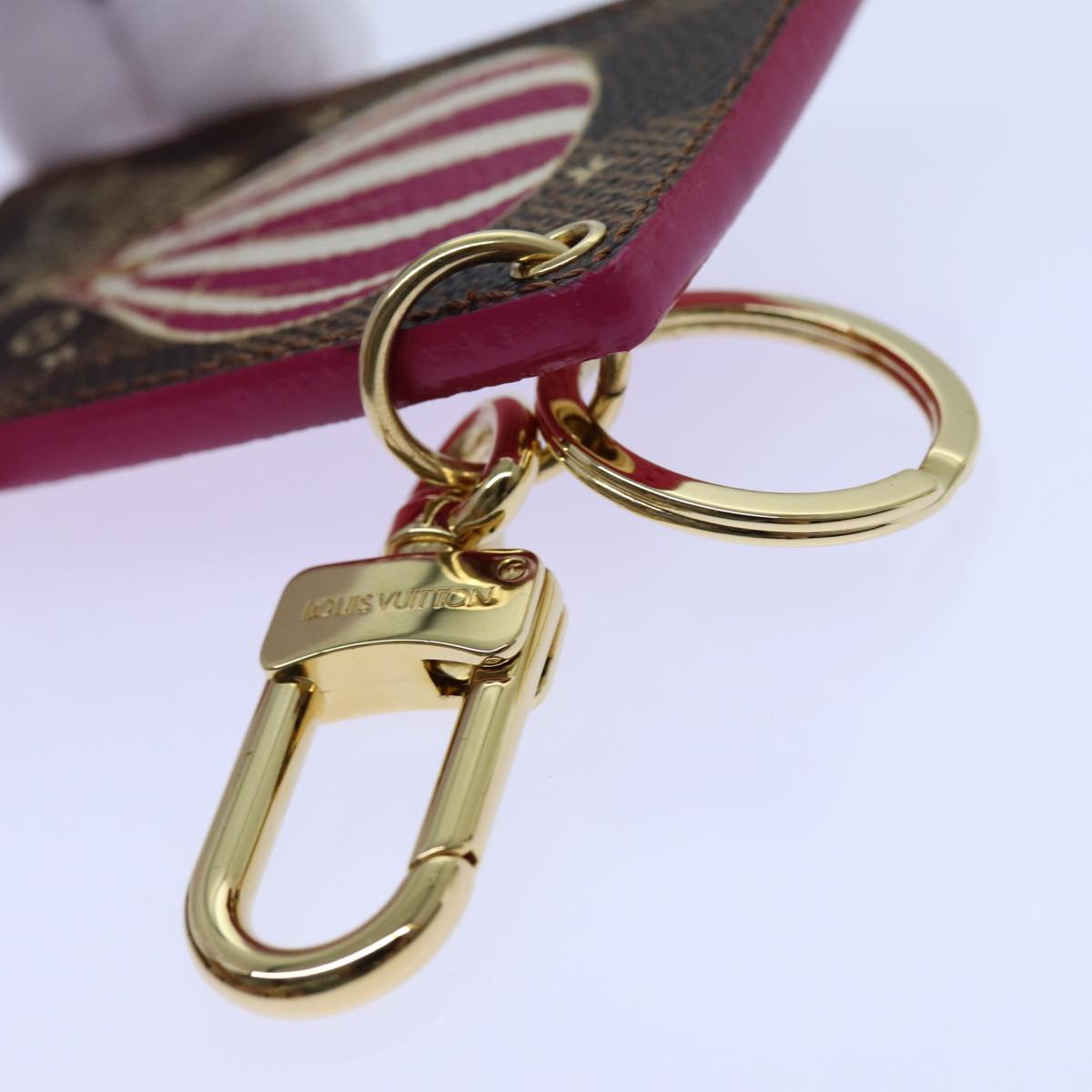 LOUIS VUITTON Damier Color Air Balloon Illustre Charm Pink M67933 LV 70309