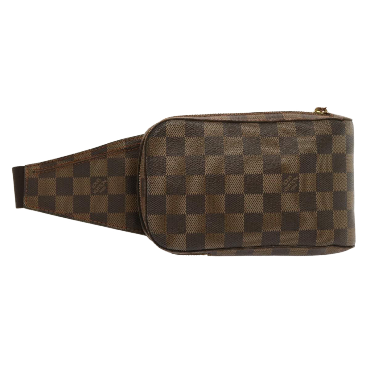 LOUIS VUITTON Damier Ebene Geronimos Shoulder Bag N51994 LV 70326