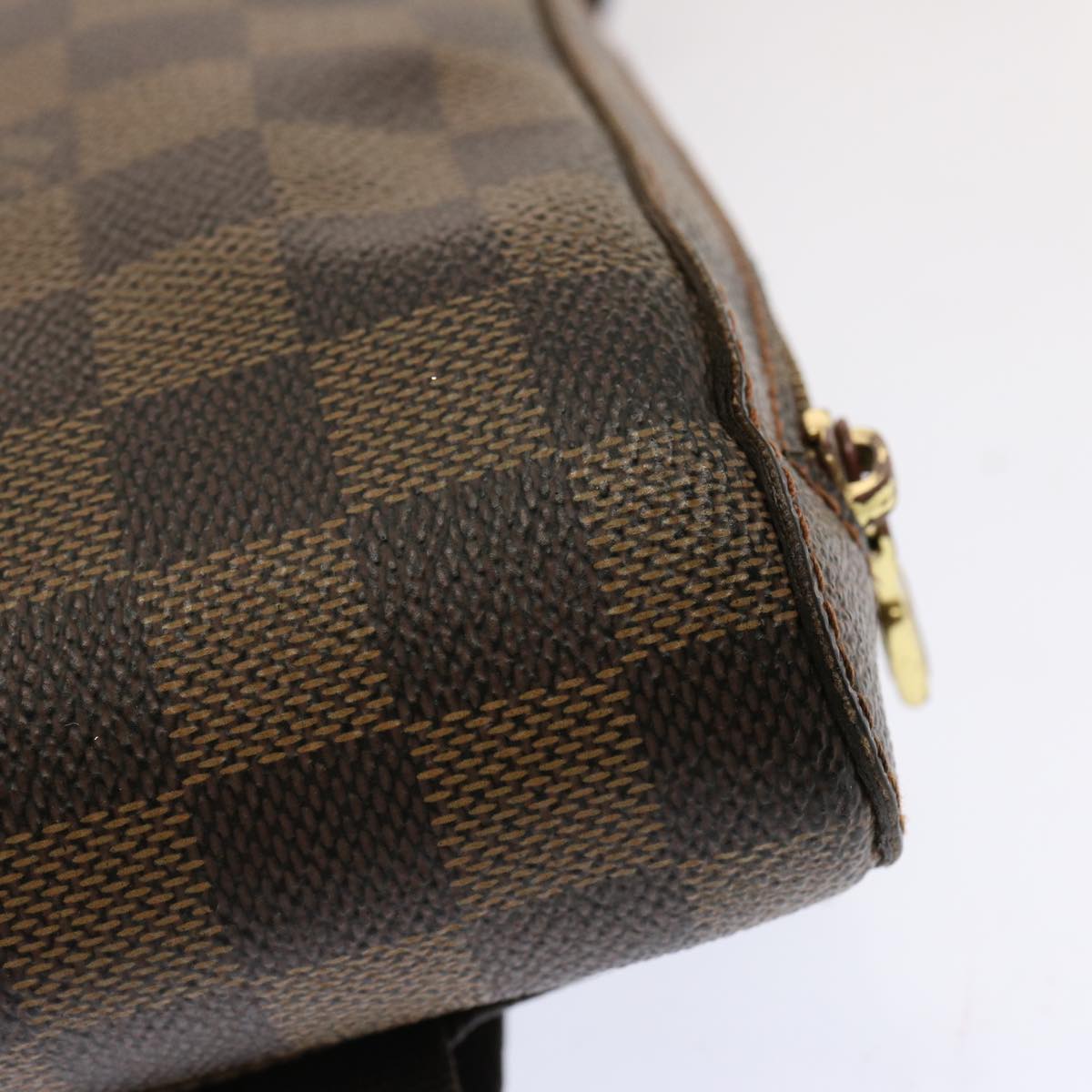 LOUIS VUITTON Damier Ebene Geronimos Shoulder Bag N51994 LV 70326