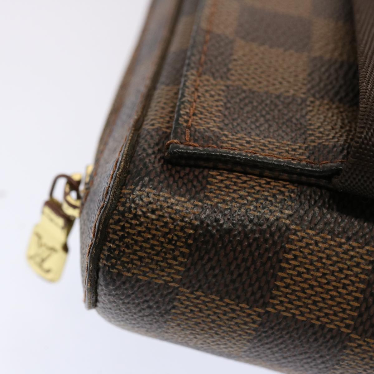 LOUIS VUITTON Damier Ebene Geronimos Shoulder Bag N51994 LV 70326