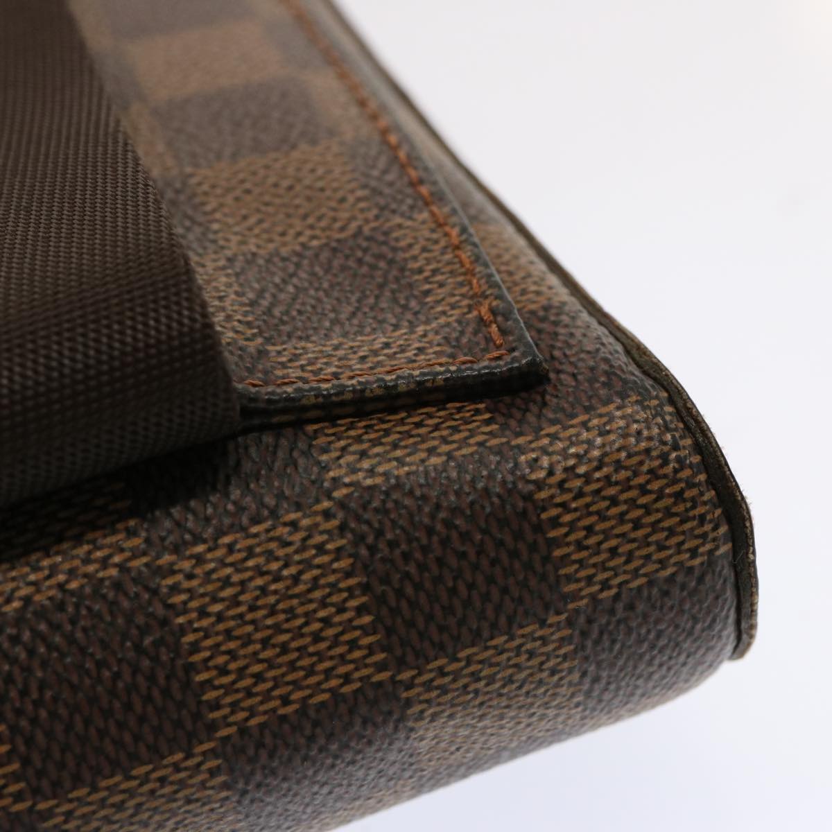 LOUIS VUITTON Damier Ebene Geronimos Shoulder Bag N51994 LV 70326