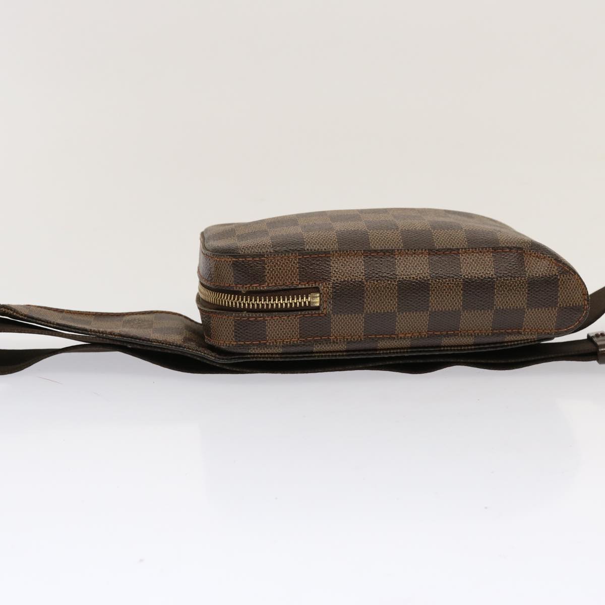 LOUIS VUITTON Damier Ebene Geronimos Shoulder Bag N51994 LV 70326