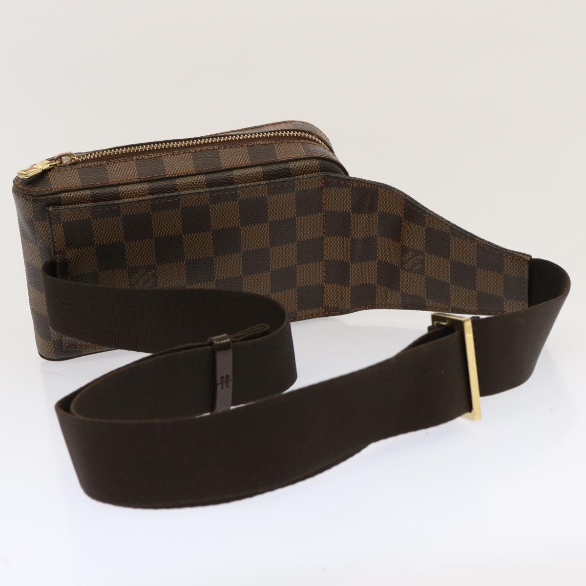LOUIS VUITTON Damier Ebene Geronimos Shoulder Bag N51994 LV 70326