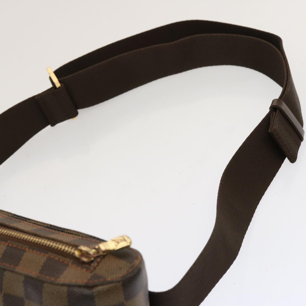 LOUIS VUITTON Damier Ebene Geronimos Shoulder Bag N51994 LV 70326