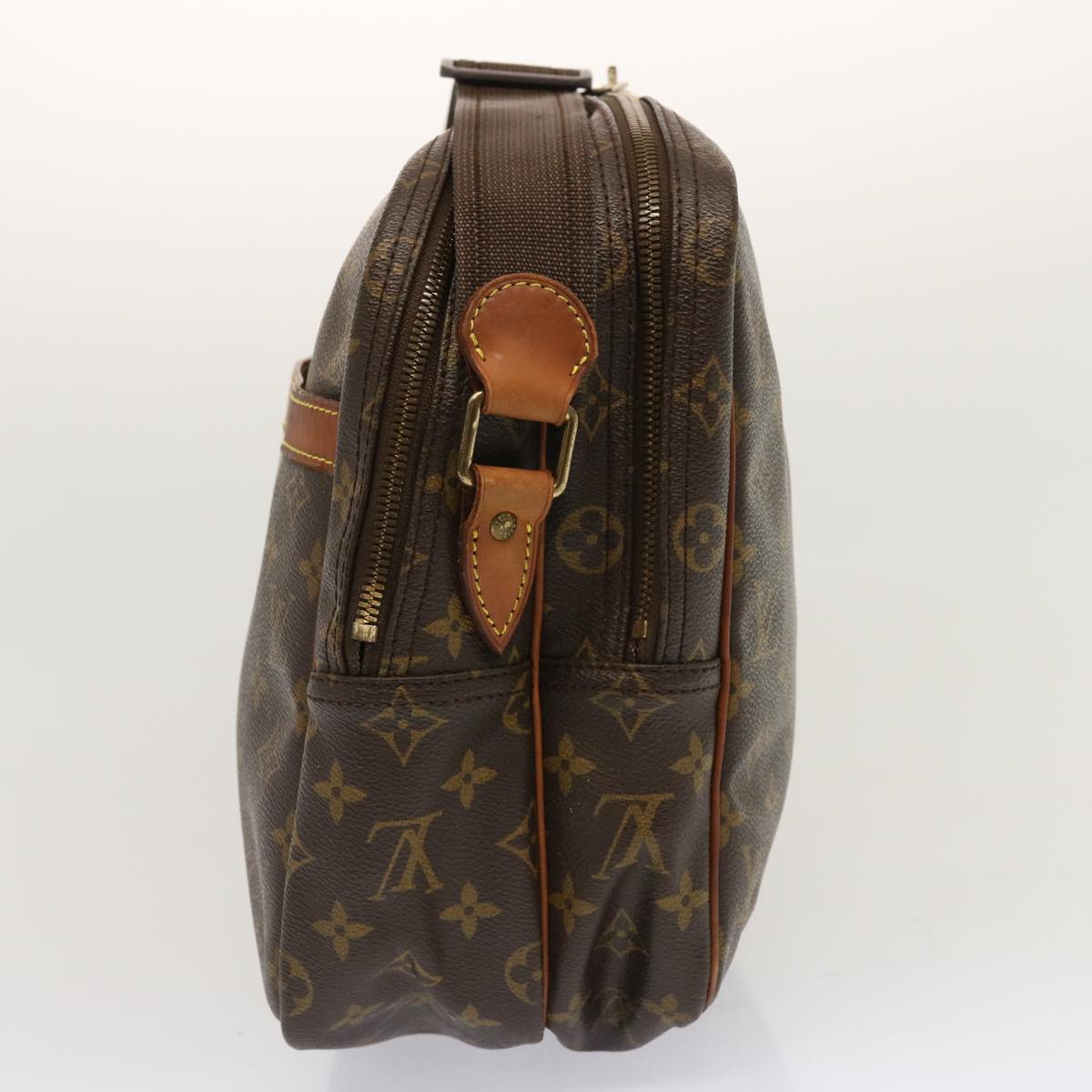 LOUIS VUITTON Monogram Reporter GM Shoulder Bag M45252 LV 70363