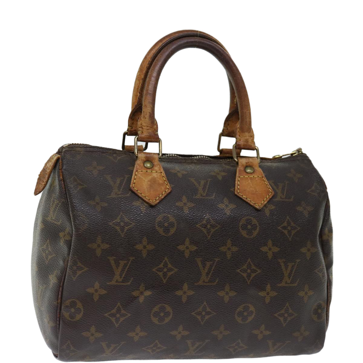 LOUIS VUITTON Monogram Speedy 25 Hand Bag M41528 LV 70366