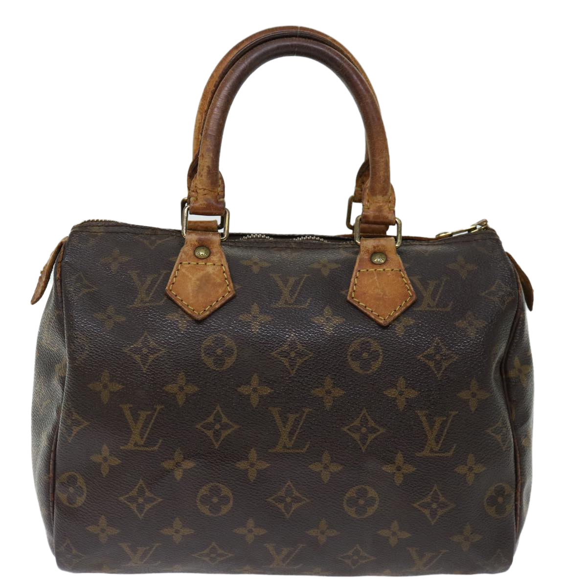 LOUIS VUITTON Monogram Speedy 25 Hand Bag M41528 LV 70366