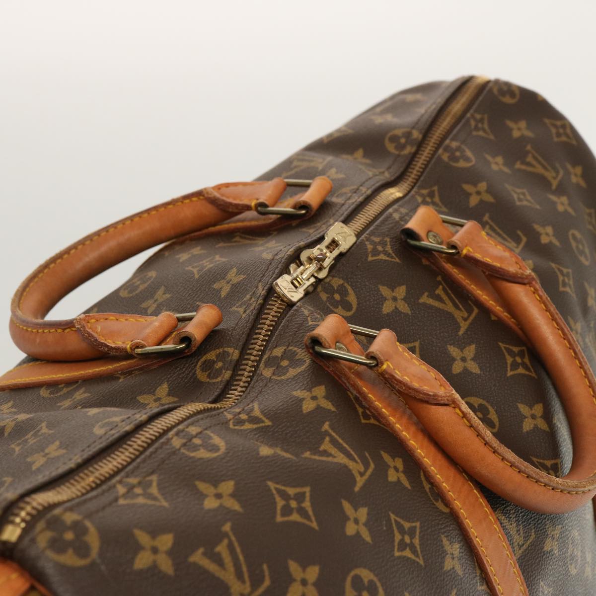 LOUIS VUITTON Monogram Keepall 50 Boston Bag M41426 LV 70369