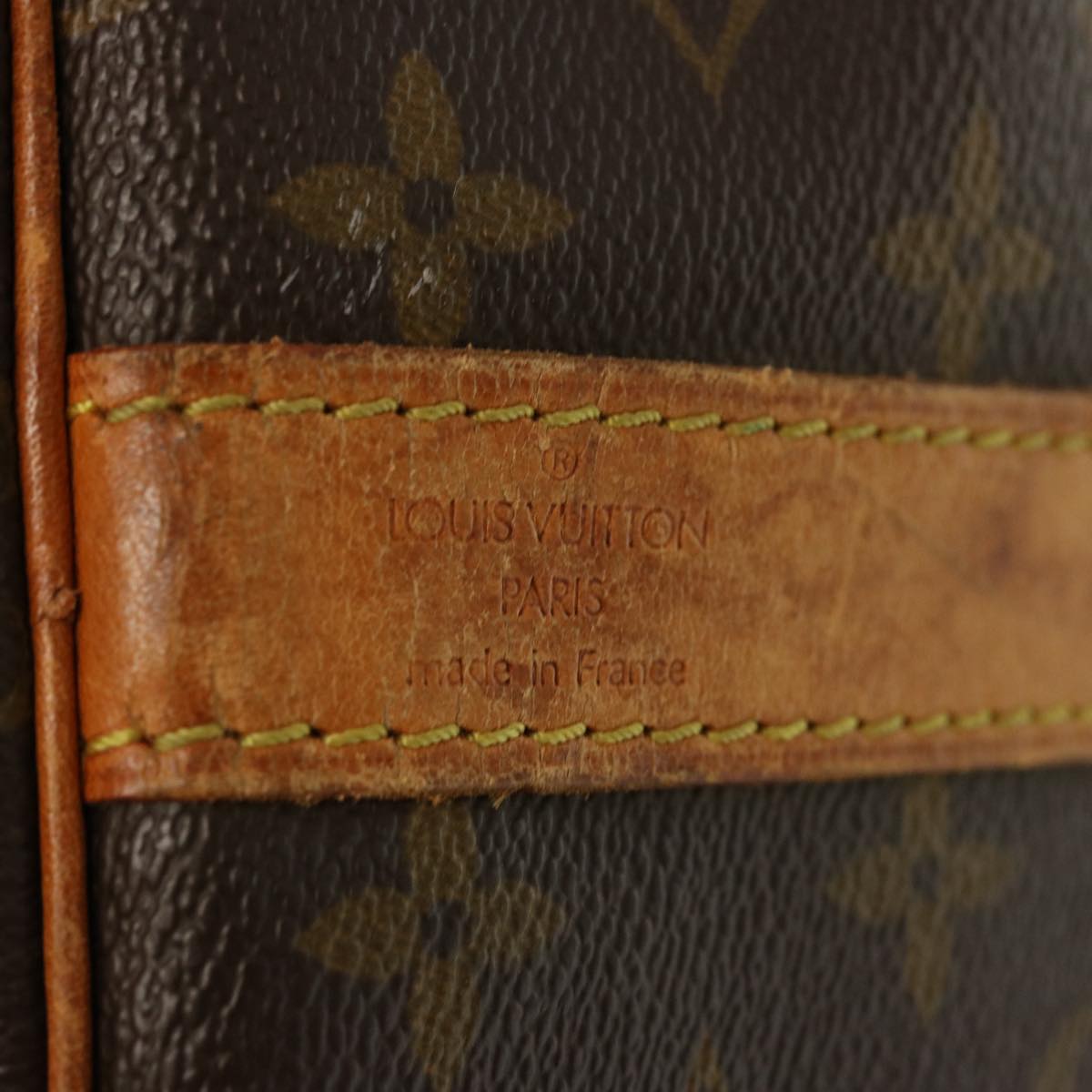 LOUIS VUITTON Monogram Keepall Bandouliere 55 Boston Bag M41414 LV 70372