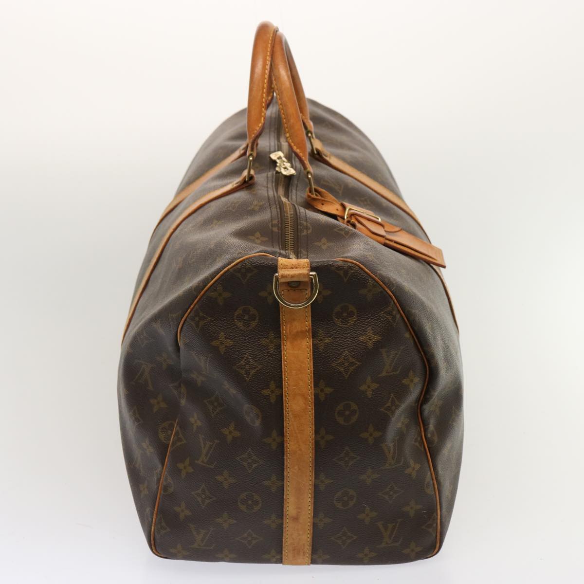LOUIS VUITTON Monogram Keepall Bandouliere 55 Boston Bag M41414 LV 70372