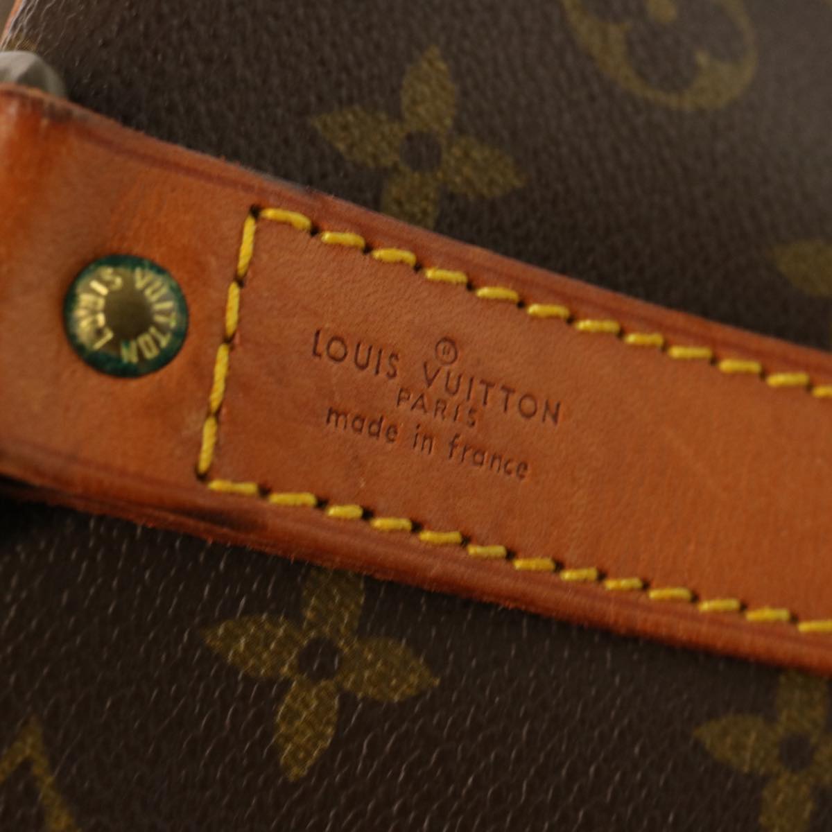 LOUIS VUITTON Monogram Keepall Bandouliere 55 Bag Vintage M41414 LV 70373