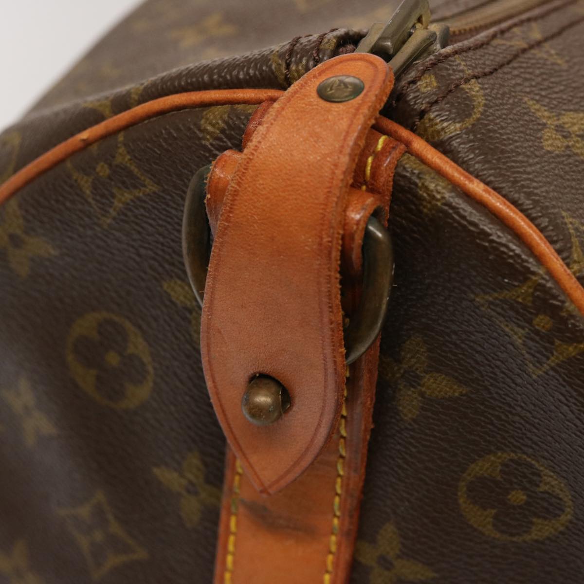 LOUIS VUITTON Monogram Keepall Bandouliere 55 Bag Vintage M41414 LV 70373