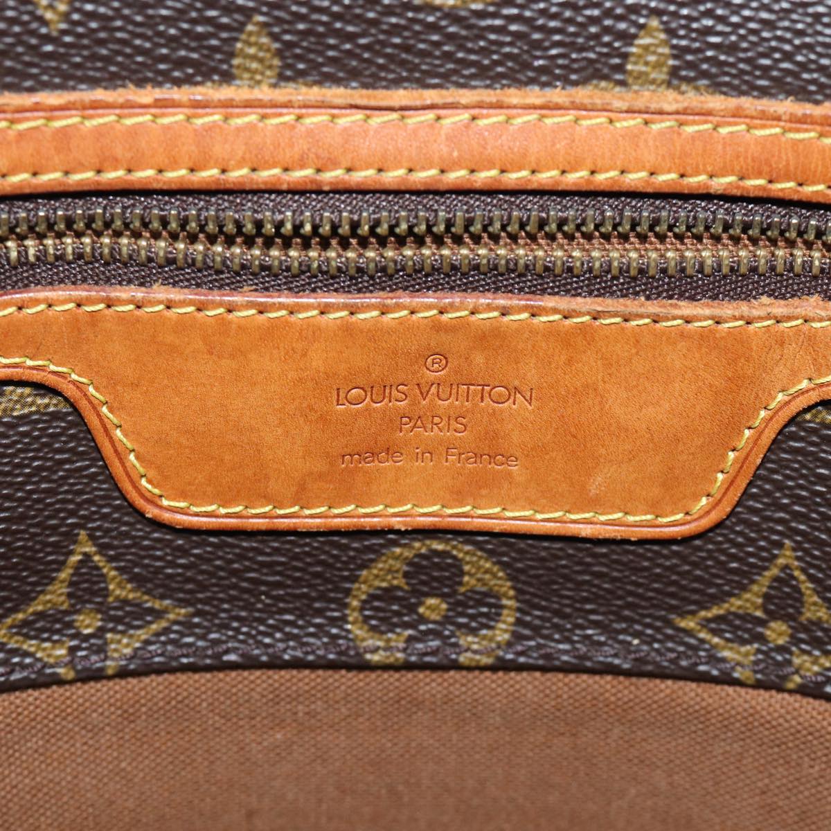 LOUIS VUITTON Monogram Sac Shopping Tote Bag M51108 LV 70375