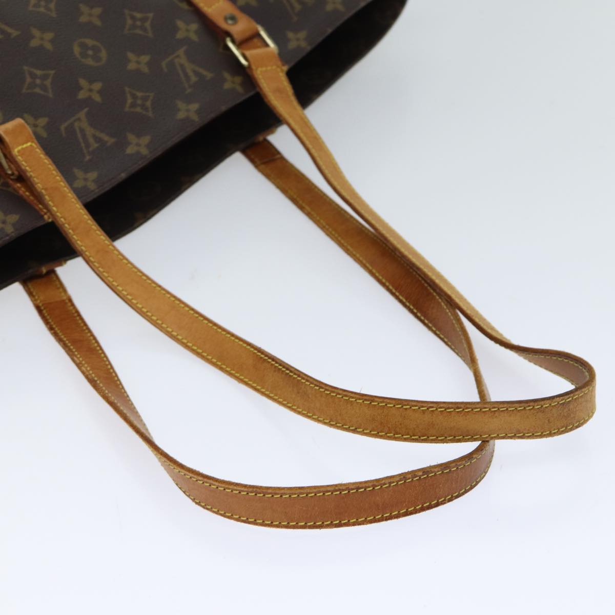 LOUIS VUITTON Monogram Sac Shopping Tote Bag M51108 LV 70375