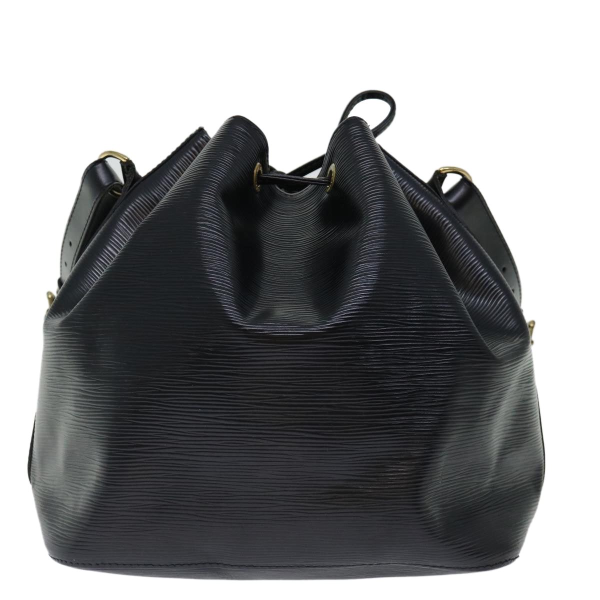 LOUIS VUITTON Epi Petit Noe Shoulder Bag Black M44102 LV 70376