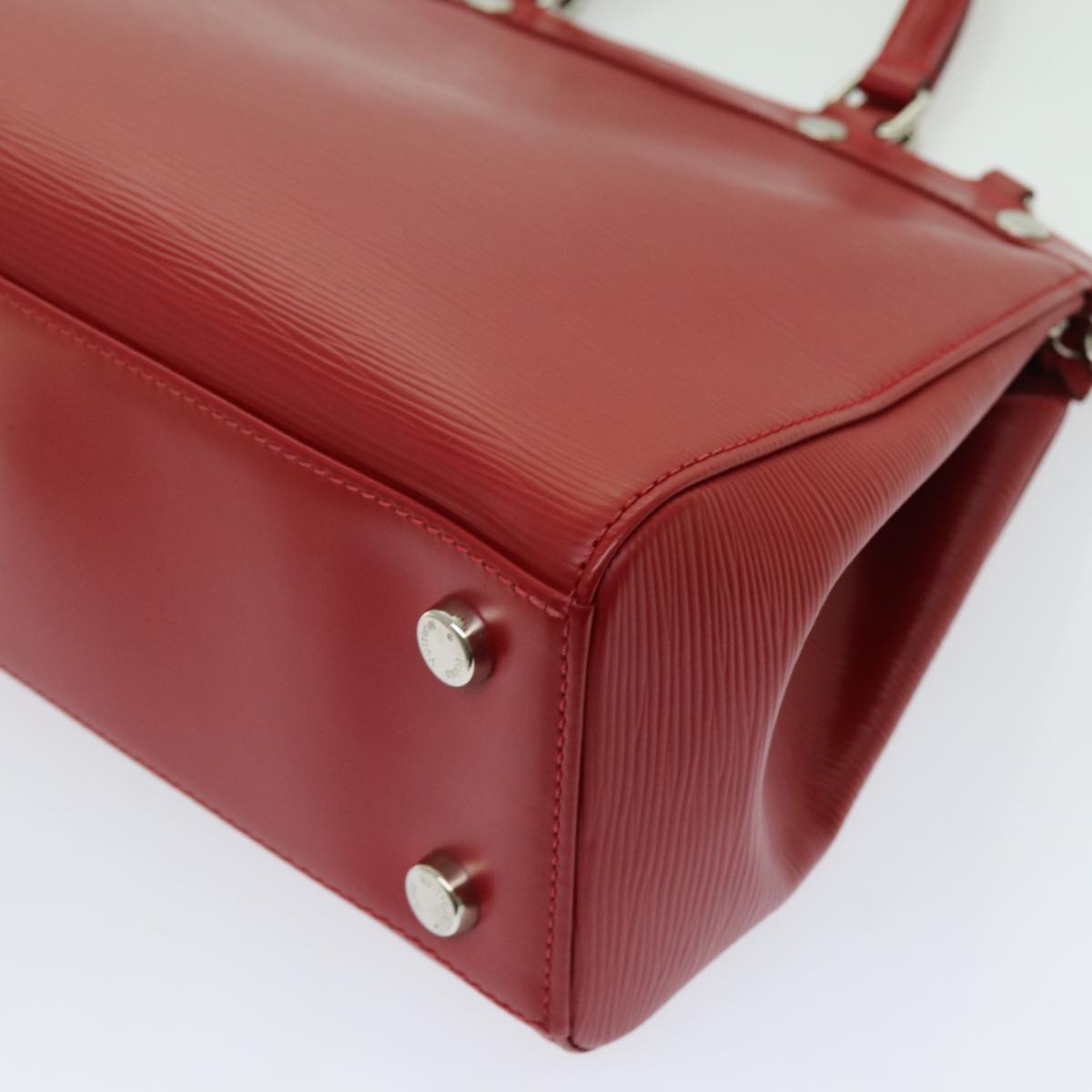 LOUIS VUITTON Epi Blair MM Hand Bag 2way Red Car Mine M4030E LV 70380