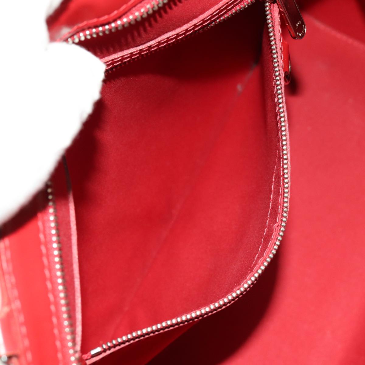 LOUIS VUITTON Epi Blair MM Hand Bag 2way Red Car Mine M4030E LV 70380
