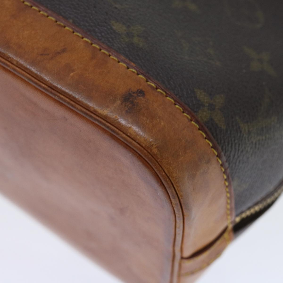 LOUIS VUITTON Monogram Alma Hand Bag M51130 LV 70381