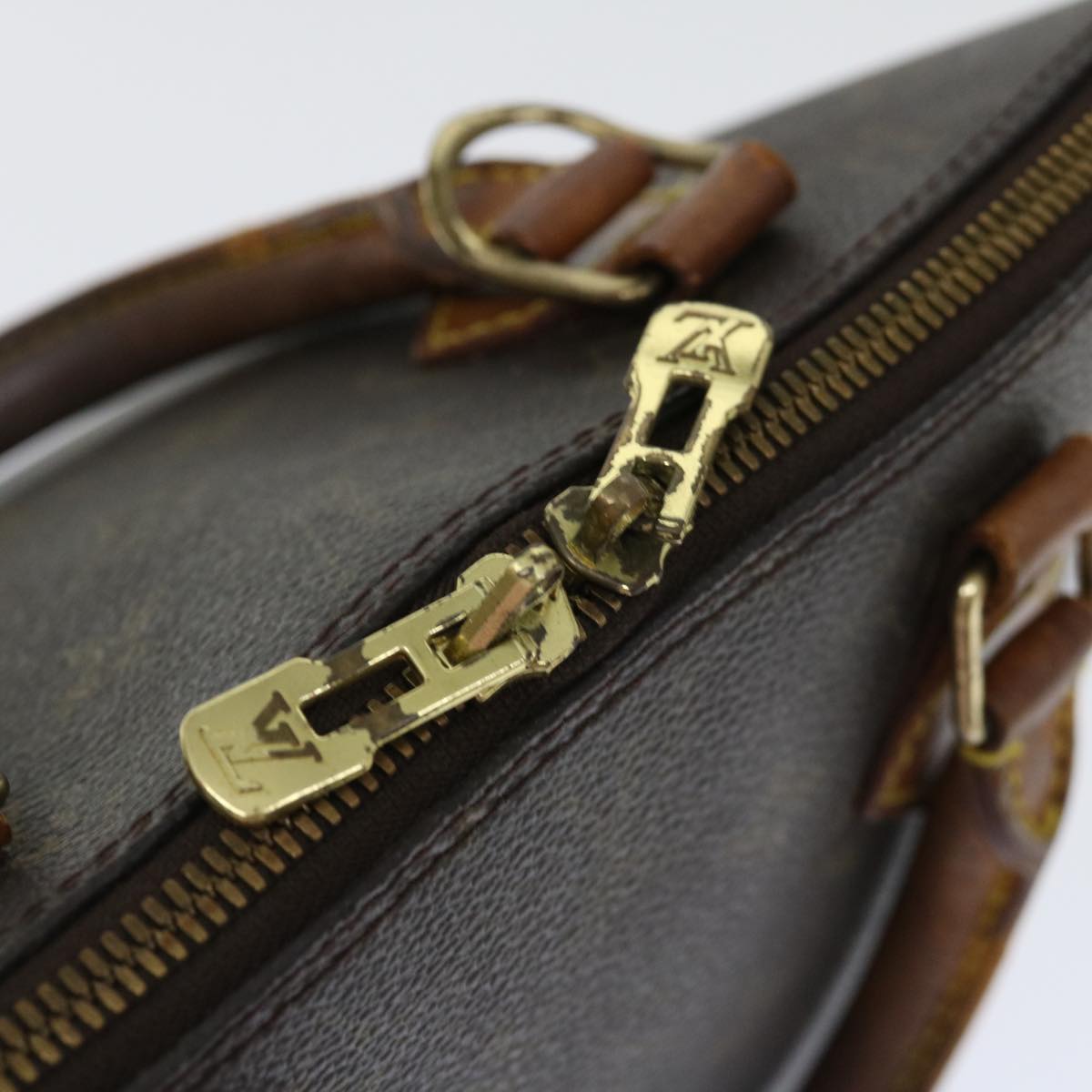 LOUIS VUITTON Monogram Alma Hand Bag M51130 LV 70381